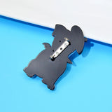 Puppy Brooch Acrylic Lapel Pin Clothing Jewelry Accessorie