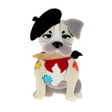 Puppy Brooch Acrylic Lapel Pin Clothing Jewelry Accessorie