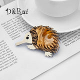 Cute Hedgehog Brooch Acrylic Animal Jewelry for Women
