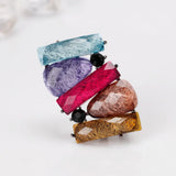Irregular Acrylic Brooch Ladies Corsage Jewelry Women Accessories