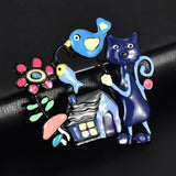 Charm Cat Brooches for Women Large Animal Brooch Pin Boy Gift