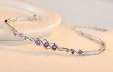 D VVS1 Moissanite Tennis Bracelet 925 Silver for Women