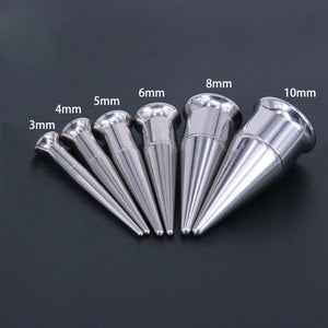 Ear Gauges Expander Set Tapers & Plugs Tunnels Piercing Jewelry 3-10mm Kit