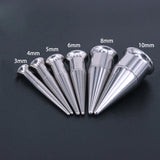 Ear Gauges Expander Set Tapers & Plugs Tunnels Piercing Jewelry 3-10mm Kit