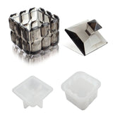 DIY Epoxy Crystal Birthday Drill Cube Jar Storage Box Molds