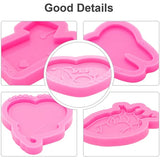 5Pcs Nurse Work Permit Resin Silicone Mould Epoxy Casting for Student Hospital