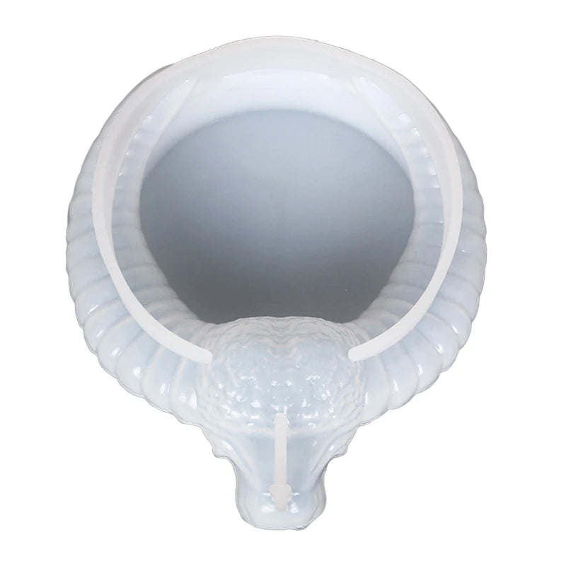 Cow Head Ashtray Silicone Mold for DIY Crafts