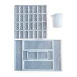 Dominoes Epoxy Resin Mold Storage Box Silicone Mold DIY Crafts Jewelry Holder