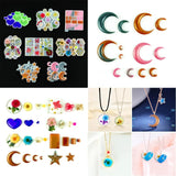 Star Moon Love Pendant Jewelry Silicone Mold