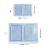 Quicksand Mirror Frame Epoxy Mold for DIY Resin Crafts