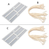 Irregular Bookmark Epoxy Resin Mold DIY Crafts Jewelry