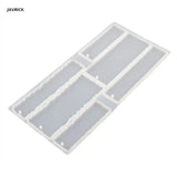 Irregular Bookmark Epoxy Resin Mold DIY Crafts Jewelry