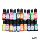 D0LC Liquid Resin Colorant Dye Ink DIY Crafts Jewelry UV Resin Coloring