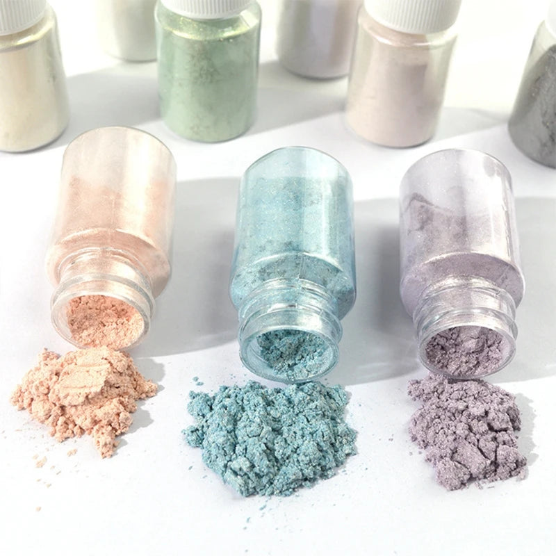 Polarizing Powder Resin Pigment Dye UV Epoxy DIY 9 Colors