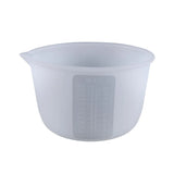 600ml Silicone Resin Mixing Cups Reusable Flexible Easy to Clean