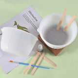 600ml Silicone Resin Mixing Cups Reusable Flexible Easy to Clean
