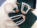 Round 3-5mm Fresh Water Pearls Bracelets for Women - Birthday Gift