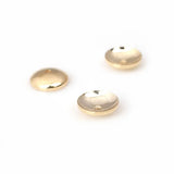 20pcs High Champagne Plated Brass Bead Caps Jewelry Accessories