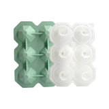 D7WB 3D High Silicone Ice Cube Molds for Wine