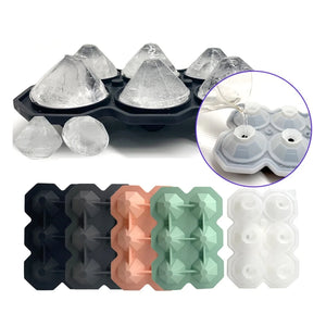 D7WB 3D High Silicone Ice Cube Molds for Wine