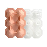 D7WB 3D High Silicone Ice Cube Molds for Wine