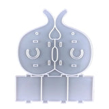 D7WB Elephant Pen Holder Mould Phone Stand Resin Mold DIY Crafts