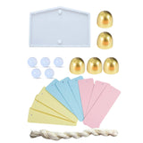 DIY Wind Chimes Pendant Resin Mold Kit - Epoxy Casting Silicone Mold