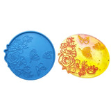 D7WB Silicone Mold for Resin Casting Butterfly Tray DIY