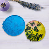 D7WB Silicone Mold for Resin Casting Butterfly Tray DIY