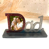 DAD Photo Frame Stand Silicone Mold DIY Decoration Making Tools