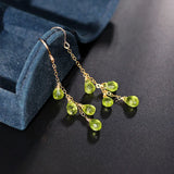 14K Peridot Earrings for Her