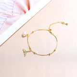 7-8mm Freshwater Pearl Bracelet for Women