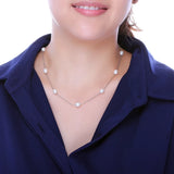 White/Black Freshwater Pearl Jewelry Set