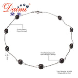 White/Black Freshwater Pearl Jewelry Set