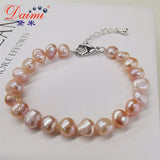 Baroque Freshwater Pearl Bracelet 8-9mm