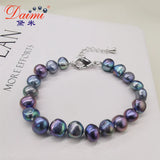 Baroque Freshwater Pearl Bracelet 8-9mm