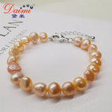 Baroque Freshwater Pearl Bracelet 8-9mm