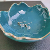Faceted Water Drop Crystal Earrings 14k Filled