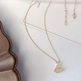 Micro Diamond 14k Gold-plated Pearl Necklace