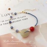 Natural Coral Bracelet 14k Filled Jewelry For Women Gift