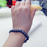 Freshwater Pearl Bracelet White/Purple/Pink/Black