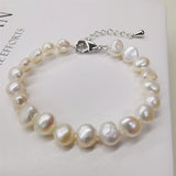 Freshwater Pearl Bracelet White/Purple/Pink/Black