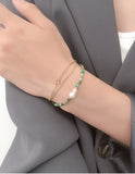 Natural Turquoise Bracelet 14k Filled Jewelry For Women Gift