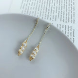 Freshwater Pearl Wild Temperament Earrings and Personalized Jewelry