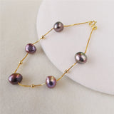 Baroque Pearl Bracelet Silver 925 for Women