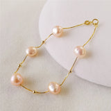 Baroque Pearl Bracelet Silver 925 for Women