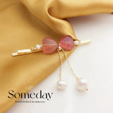 Pearl Hairpin Fairy Temperament 14K Plated Jewelry