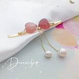 Pearl Hairpin Fairy Temperament 14K Plated Jewelry
