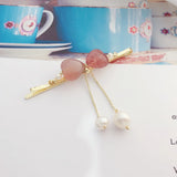 Pearl Hairpin Fairy Temperament 14K Plated Jewelry