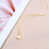 Heart Shell Pendant Freshwater Pearl Necklace